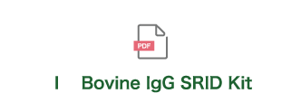 Bovine IgG SRID Kit